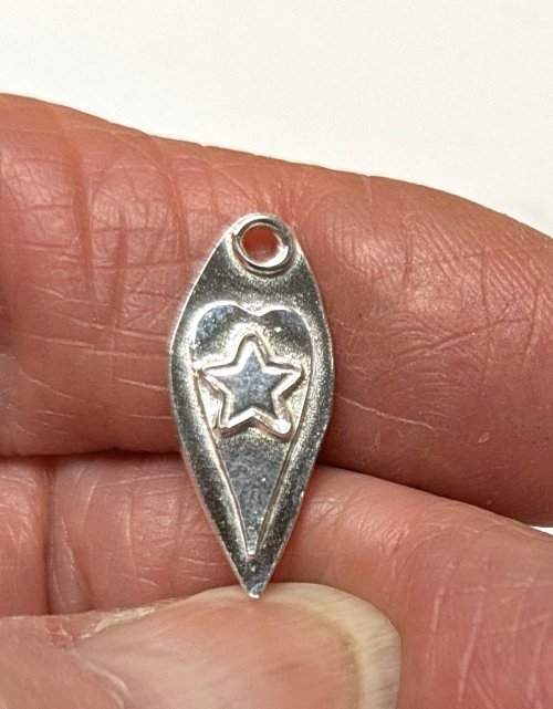 Judy Larson's Hearts and Flowers Charms - , Classic Wire Jewelry, Cutting, Cutting Tool, Cutters, Filing, Finishing, Butane Torch, Soldering, Solder, Design, File and refine the piece if needed.